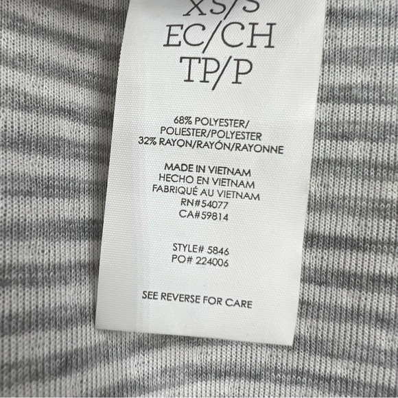 Cabi Gray ATC Cape #5846 Polka Dots Layering Poncho Cardigan XS/S Versatile - Picture 6 of 7